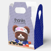 Ballotins Cute Teddy Bear Sushi Chefs Anniversaire (Ouvert)