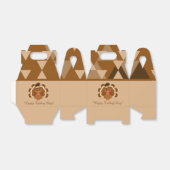 Ballotins Cute Thanksgiving Holiday turkey ajouter un messag (Déplié)