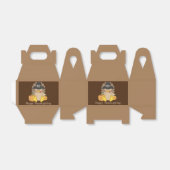 Ballotins Cute Thanksgiving Holiday turkey ajouter un messag (Déplié)