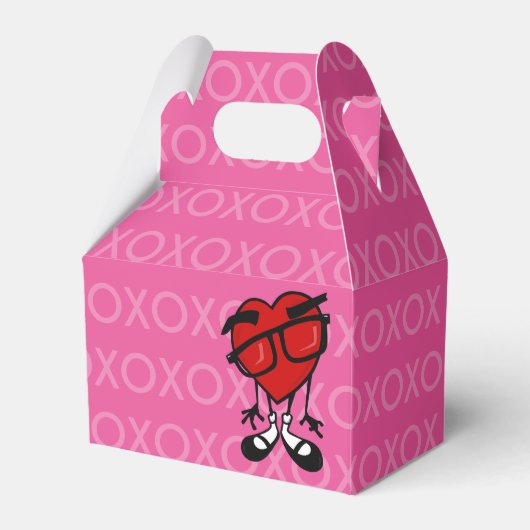 BALLOTINS CUTE VALENTINE'S DAY RED HEART GABLE BALLOTIN (Verso)