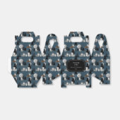 Ballotins Cute Wolf Pack Woodland Night Sky Moon (Déplié)