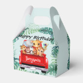 Ballotins Cute Zoo jungle ferme camion garçon Fête d'anniver (Arrière)