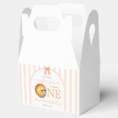 Ballotins Cutie Pie Orange En vichy 1er anniversaire (Ouvert)