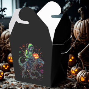 Ballotins Cyber Neon Skeleton équitation Robo Dino - Hallowe