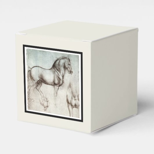 Ballotins Da Vinci Horse Study Renaissance Sketch Art (Verso)