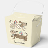 Ballotins Dachshund, chien de saucisse personnalisé (Recto)