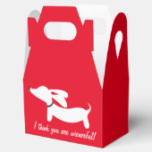 Ballotins Dachshund Je pense que vous êtes wienery boîte cad (Ouvert)