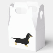 Ballotins dachshund noir et silhouette tan (Ouvert)