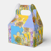 Ballotins Daffodil Fleur Peinture florale Anniversaire Boîte (Arrière)