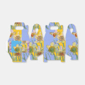 Ballotins Daffodil Fleur Peinture florale Anniversaire Boîte (Déplié)