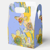 Ballotins Daffodil Fleur Peinture florale Anniversaire Boîte (Ouvert)