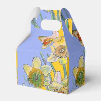Ballotins Daffodil Fleur Peinture florale Anniversaire Boîte