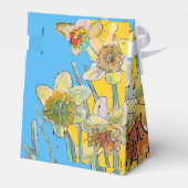 Ballotins Daffodil Fleur Peinture florale Anniversaire Boîte (Arrière)