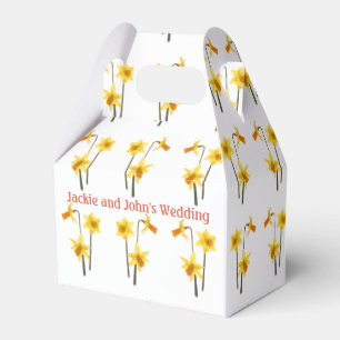 Ballotins Daffodiles, Motif de tissu.