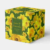 Ballotins Daffodique de printemps jaune - Mariage (Arrière)