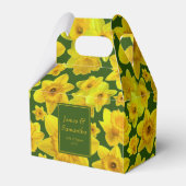 Ballotins Daffodique de printemps jaune - Mariage (Arrière)