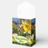 Ballotins Daffodique Jaune Floral Ballotin de gâteau d'anniv (Ouvert)
