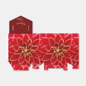 Ballotins Dahlia Rouge Merci (Déplié)