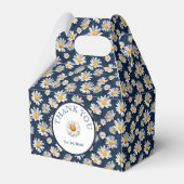 Ballotins Daisies on Blue Denim Birthday  (Verso)