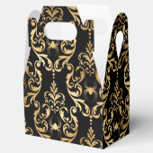 Ballotins Damas d'Halloween en or et noir (Ouvert)