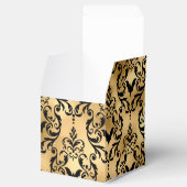 Ballotins Damas d'Halloween en or et noir (Ouvert)