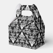 Ballotins Damask 02 Noir-Blanc-Gable Ballotin (Arrière)