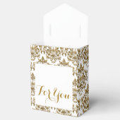 Ballotins Damask Gold mariage d'entreprise (Ouvert)