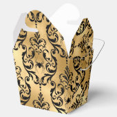Ballotins Damask Halloween or et noir (Ouvert)