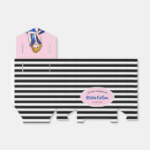 Ballotins Dame avec Robe Royal Blue Cocktail (Déplié)