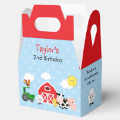 Ballotins d'anniversaire de ferme (boîte à grilles (Ouvert)