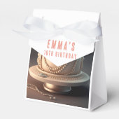 ballotins d'Anniversaire sur le thème des bijoux (Verso)