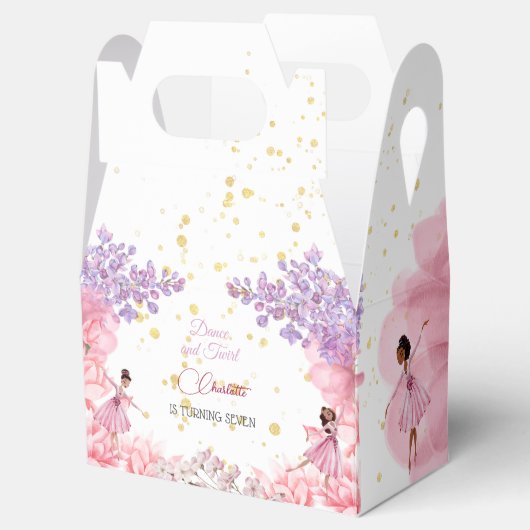 Ballotins Danse et ballerine tourbillon anniversaire (Ouvert)