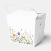 Ballotins de Baby shower de fleur sauvage de  (Arrière)