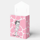 Ballotins de Baby shower de Giraffe Rose douce (Ouvert)