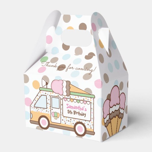 Ballotins de camions à glace (Arrière)