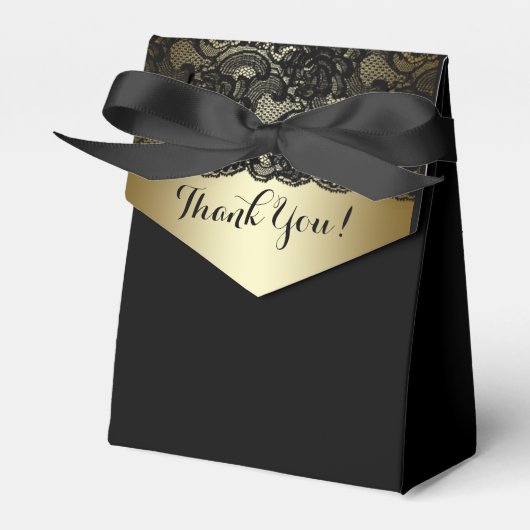 Ballotins de dentelle noir et or (Verso)