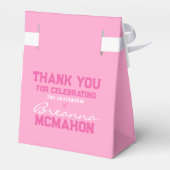 Ballotins de diplôme rose deux tondes (Arrière)