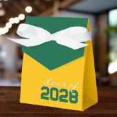 Ballotins de diplômes Jaune d'or et Vert