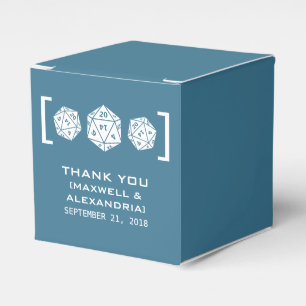 Ballotins de jeu de dés Blue D20