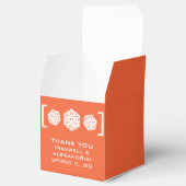 Ballotins de jeu de dés Orange D20 (Ouvert)