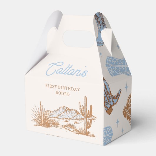 Ballotins de la fête d'anniversaire de Cowboy (Verso)