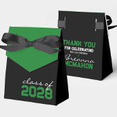 Ballotins de la Graduation Noir & Vert