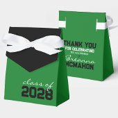 Ballotins de la graduation verte et noire