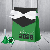 Ballotins de la graduation verte et noire