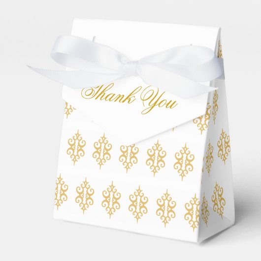 Ballotins de Merci de dentelle blanche (Verso)