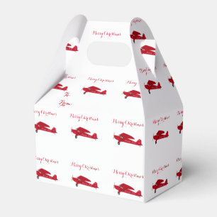 Ballotins de Noël Pôle Nord Vintage Avion