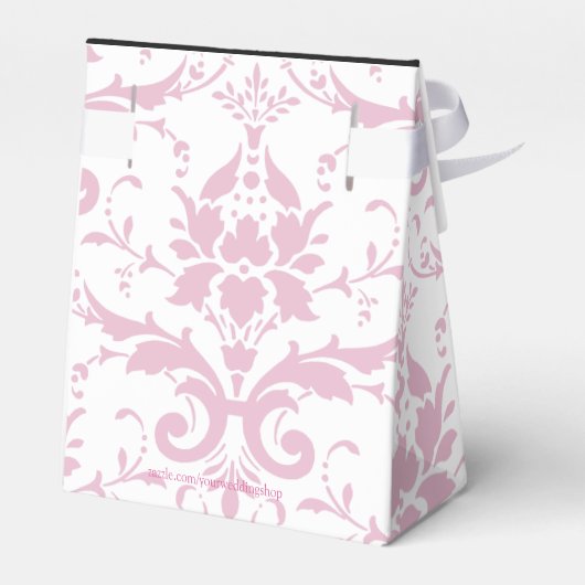 Ballotins de réception de mariage Coronation rose (Arrière)