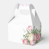 Ballotins de réception de mariage Roses Vintages (Arrière)