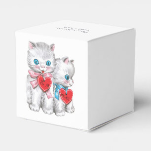 ballotins de texte personnalisés Vintages Kittens