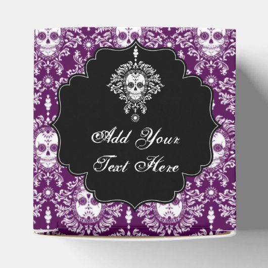 Ballotins Dead Damask - Custom Party Favoriser boîte cadeau (Haut)